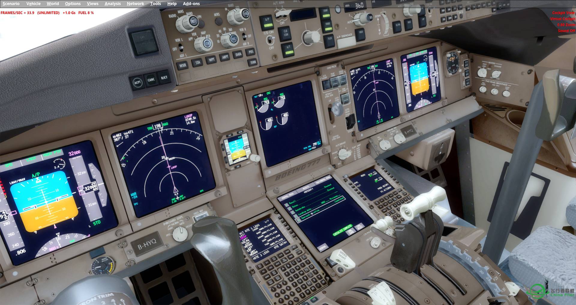 PMDG777飞行美图-8848 