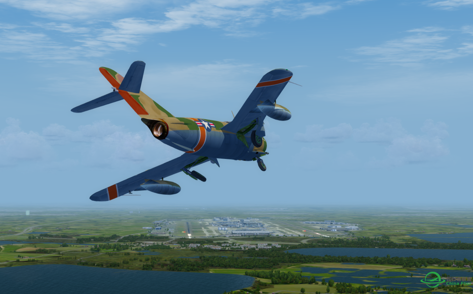 我们亲爱的3602用P3D V3.4截了一堆图-7403 