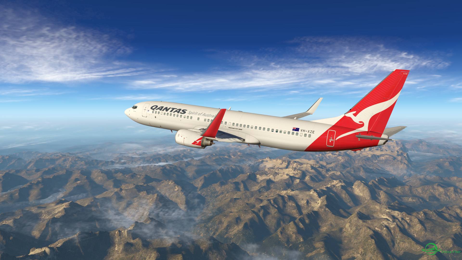 飞跃阿尔卑斯山 X-plane 11-6392 