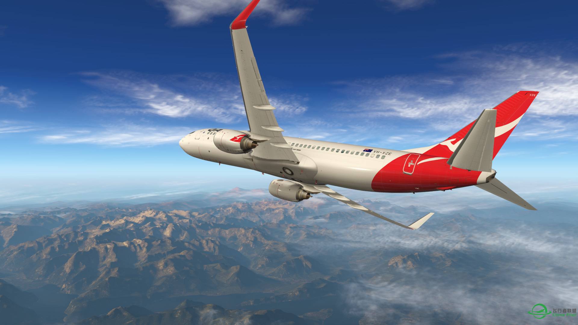 飞跃阿尔卑斯山 X-plane 11-1273 