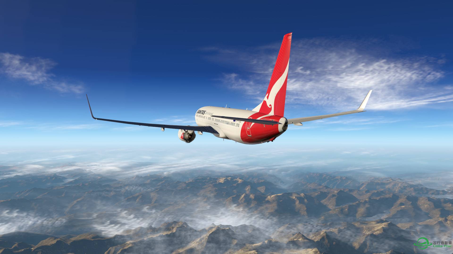 飞跃阿尔卑斯山 X-plane 11-3684 
