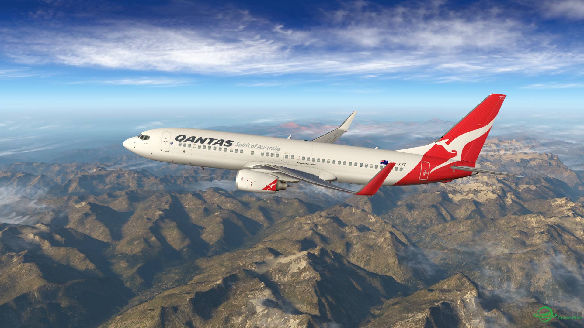 飞跃阿尔卑斯山 X-plane 11-5359 