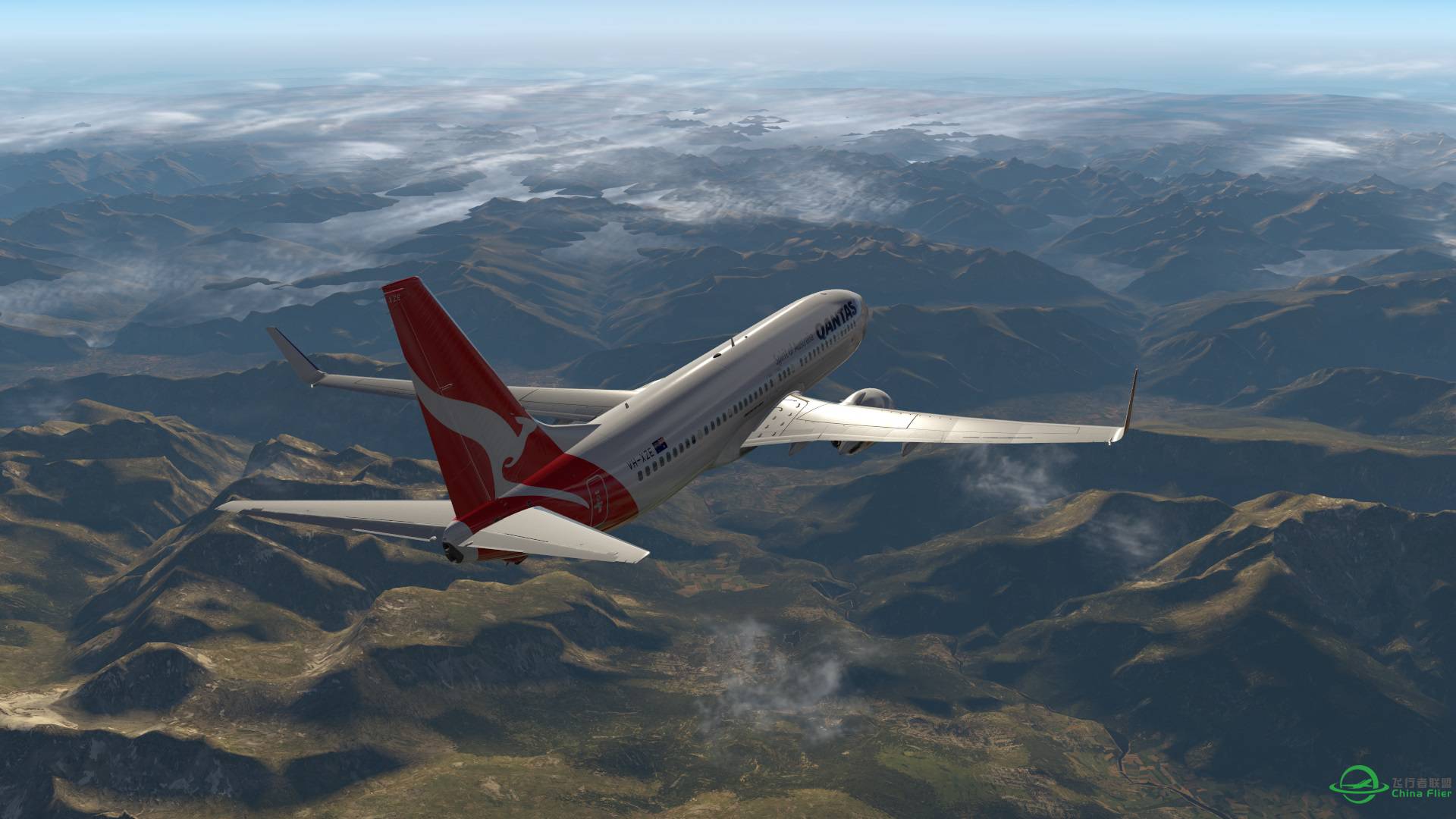 飞跃阿尔卑斯山 X-plane 11-2680 
