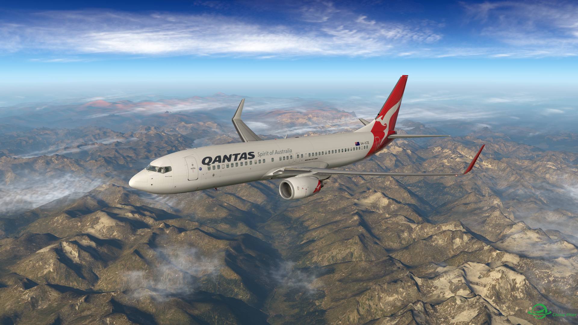 飞跃阿尔卑斯山 X-plane 11-4342 