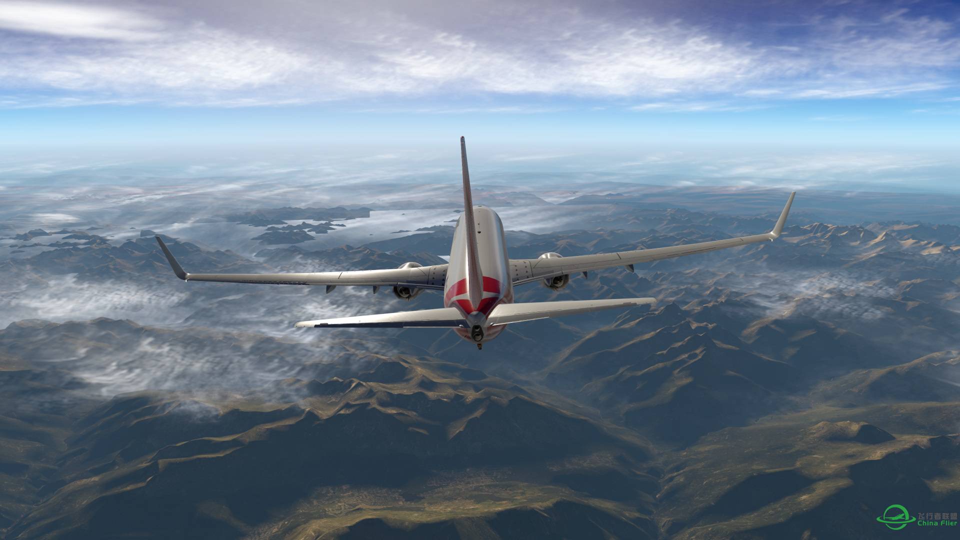 飞跃阿尔卑斯山 X-plane 11-7473 