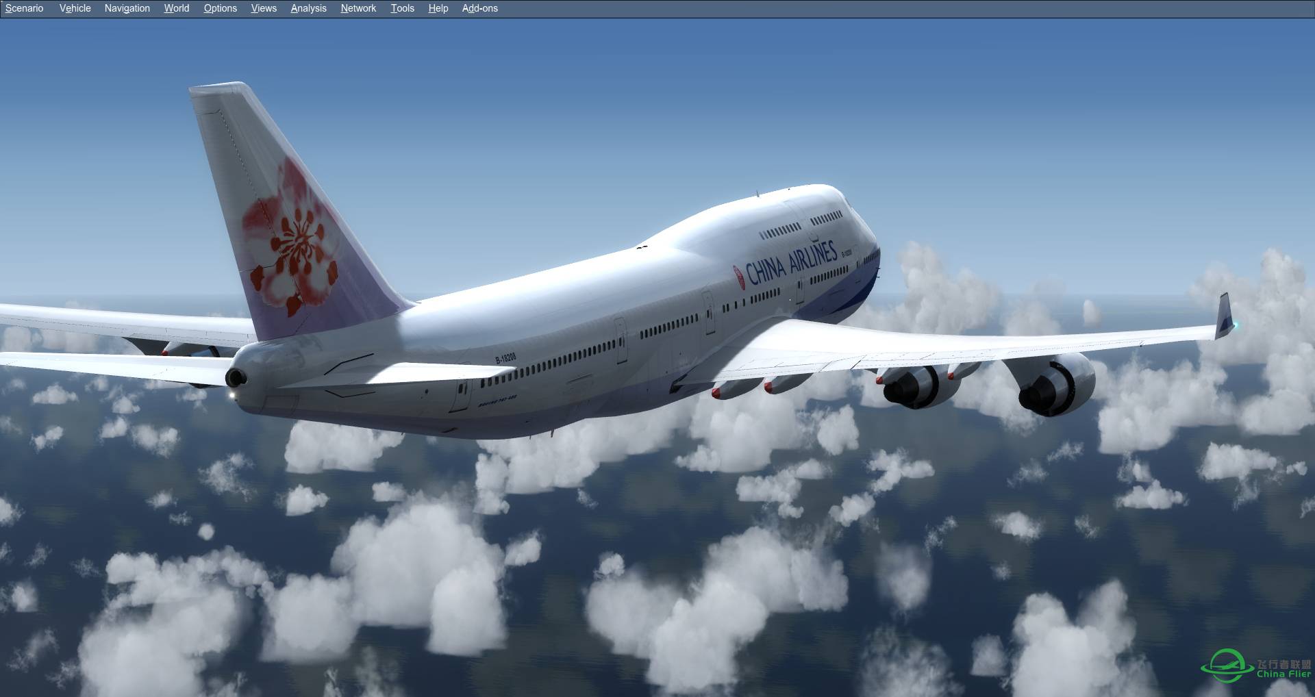 PMDG 747 P3Dv4 test-1054 