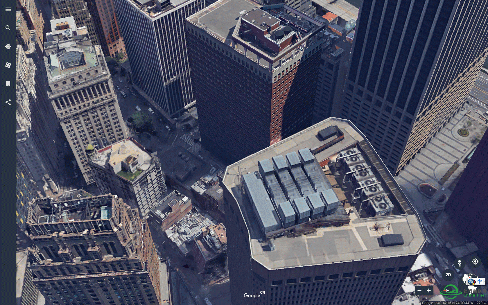 新的Google earth的地景，卧槽，太牛，XP可不可以借用啊-661 