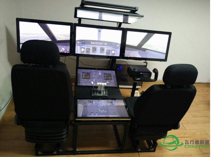 用FlightGear实现6屏触摸显示IPT级模拟器-143 