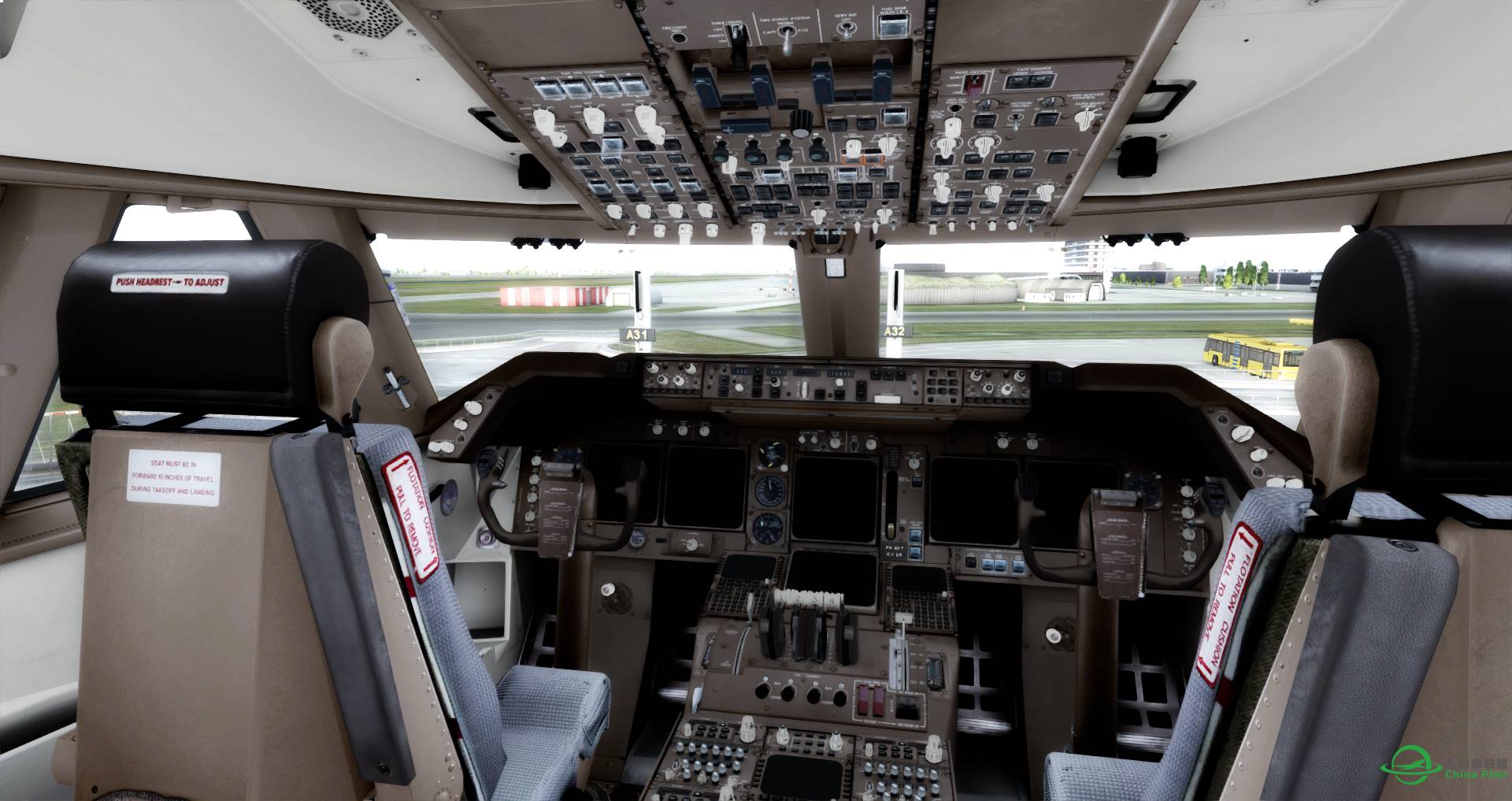 Prepar3D v4 首飞航线 荷兰皇家航空747v3 阿姆斯特丹 长途 北京-5153 