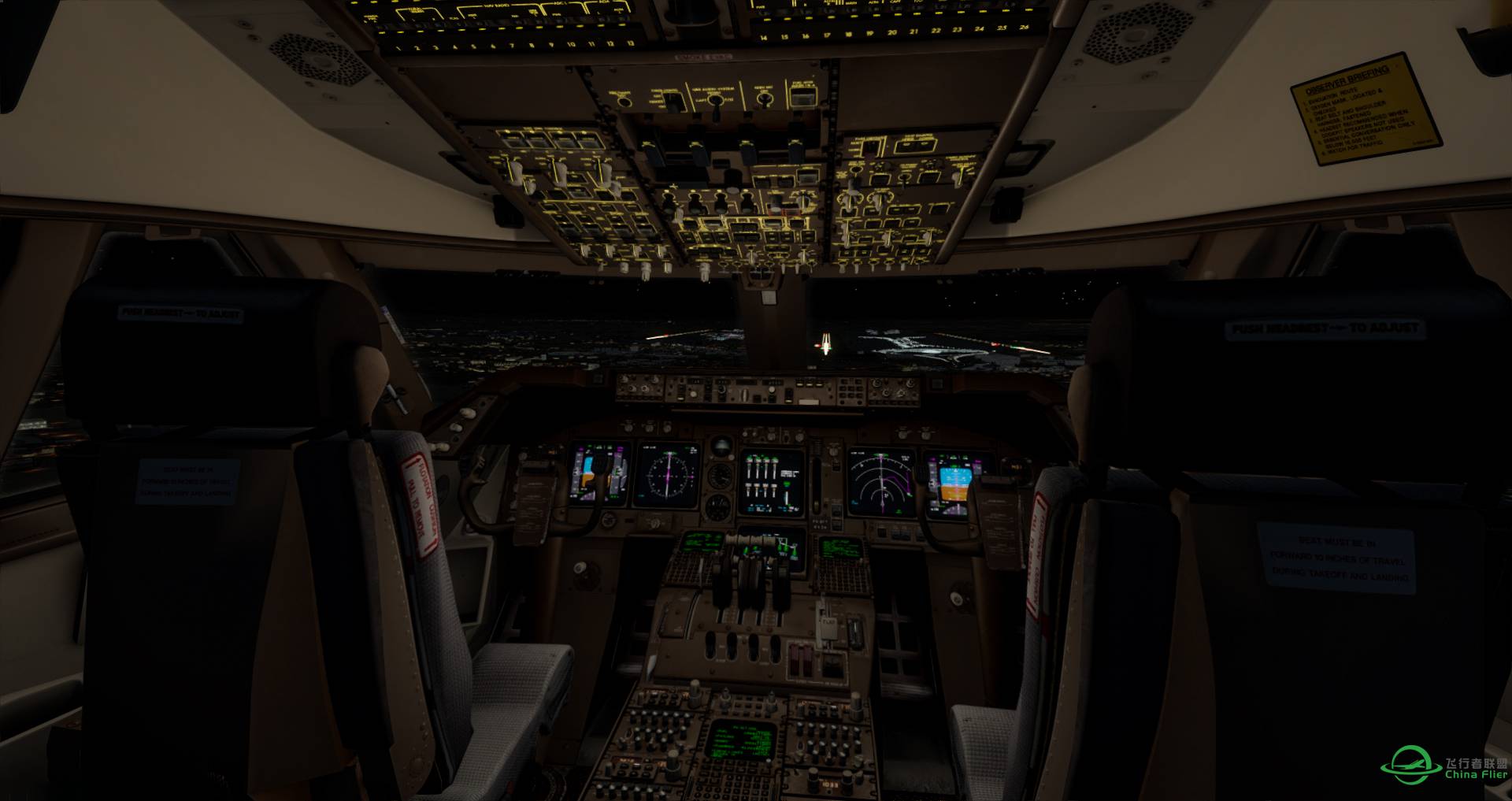 Prepar3D v4 首飞航线 荷兰皇家航空747v3 阿姆斯特丹 长途 北京-876 