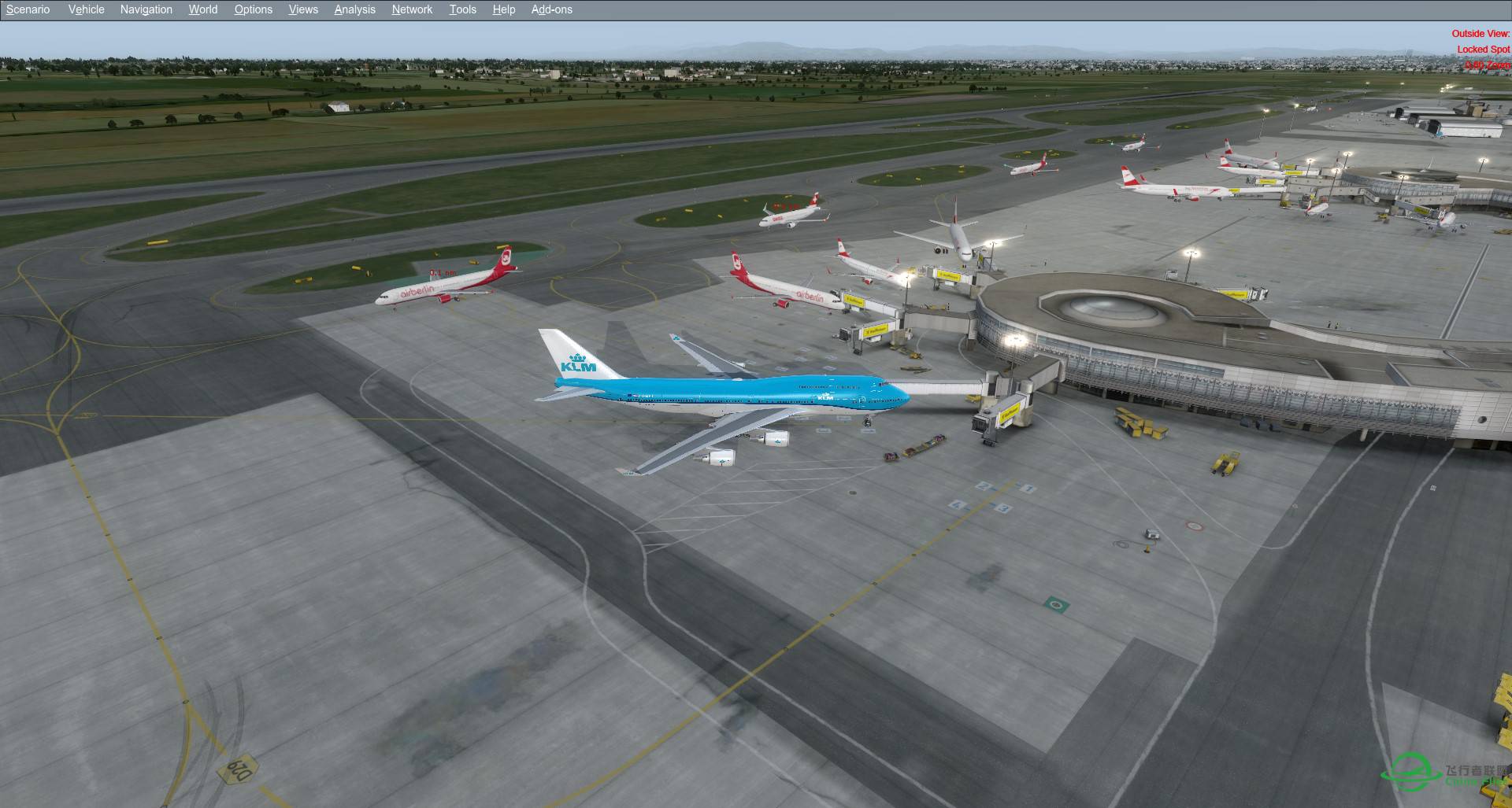 P3Dv4 PMDG744 杂图-9100 