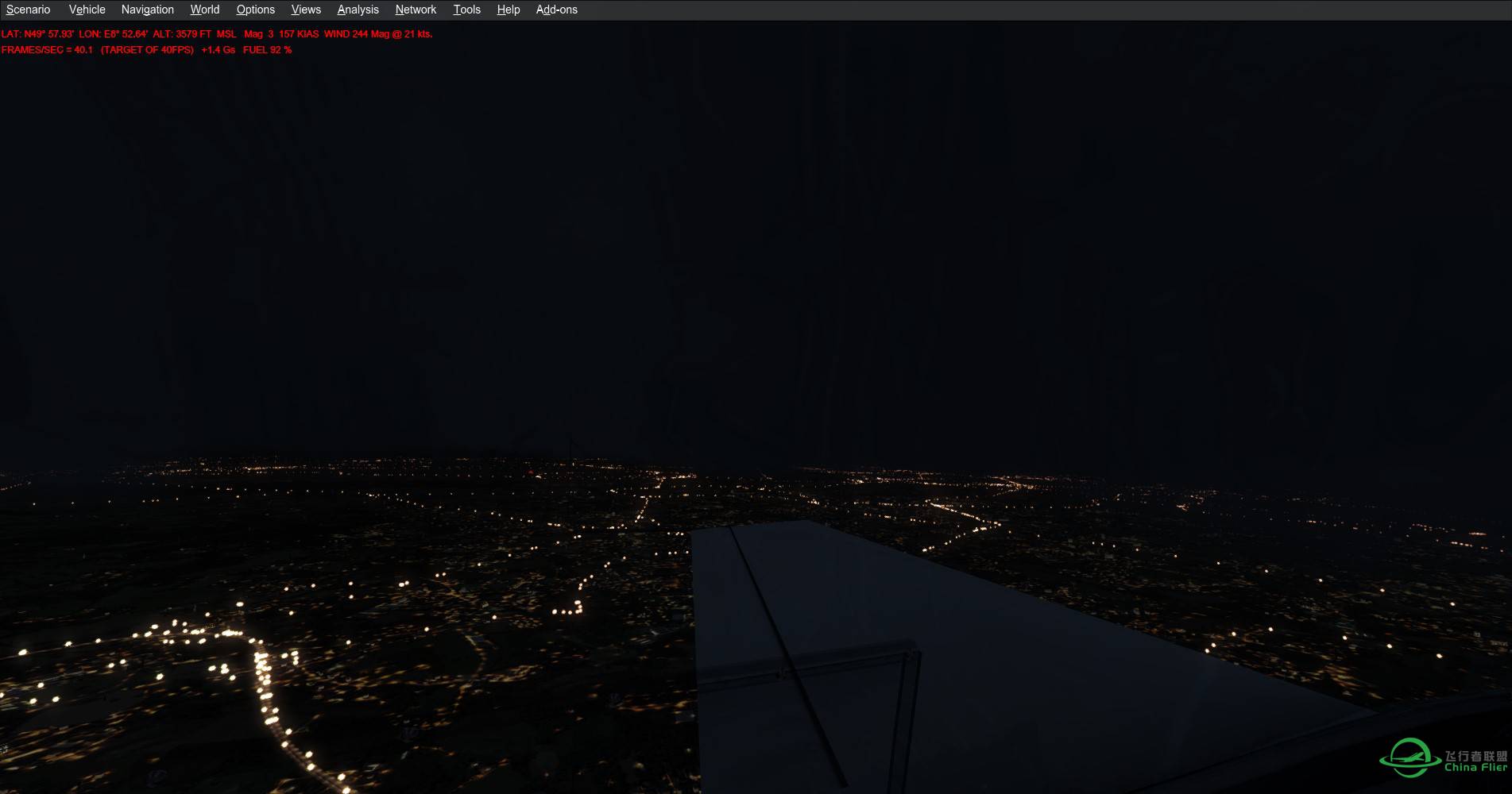 动态灯光打开以后简直美不胜收-9038 