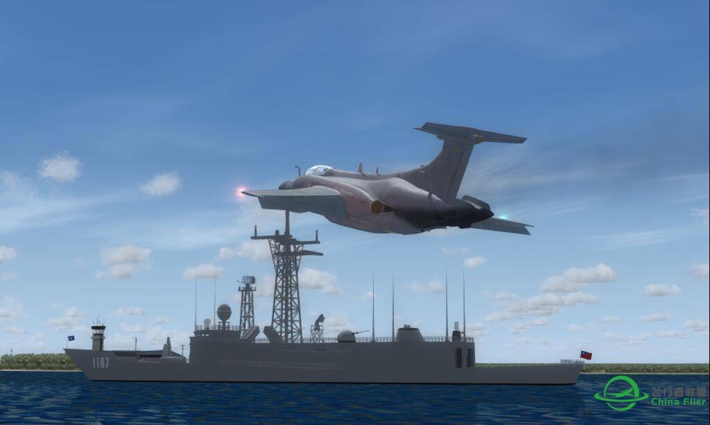 P3D/FSX 里的中国太平岛插件-683 