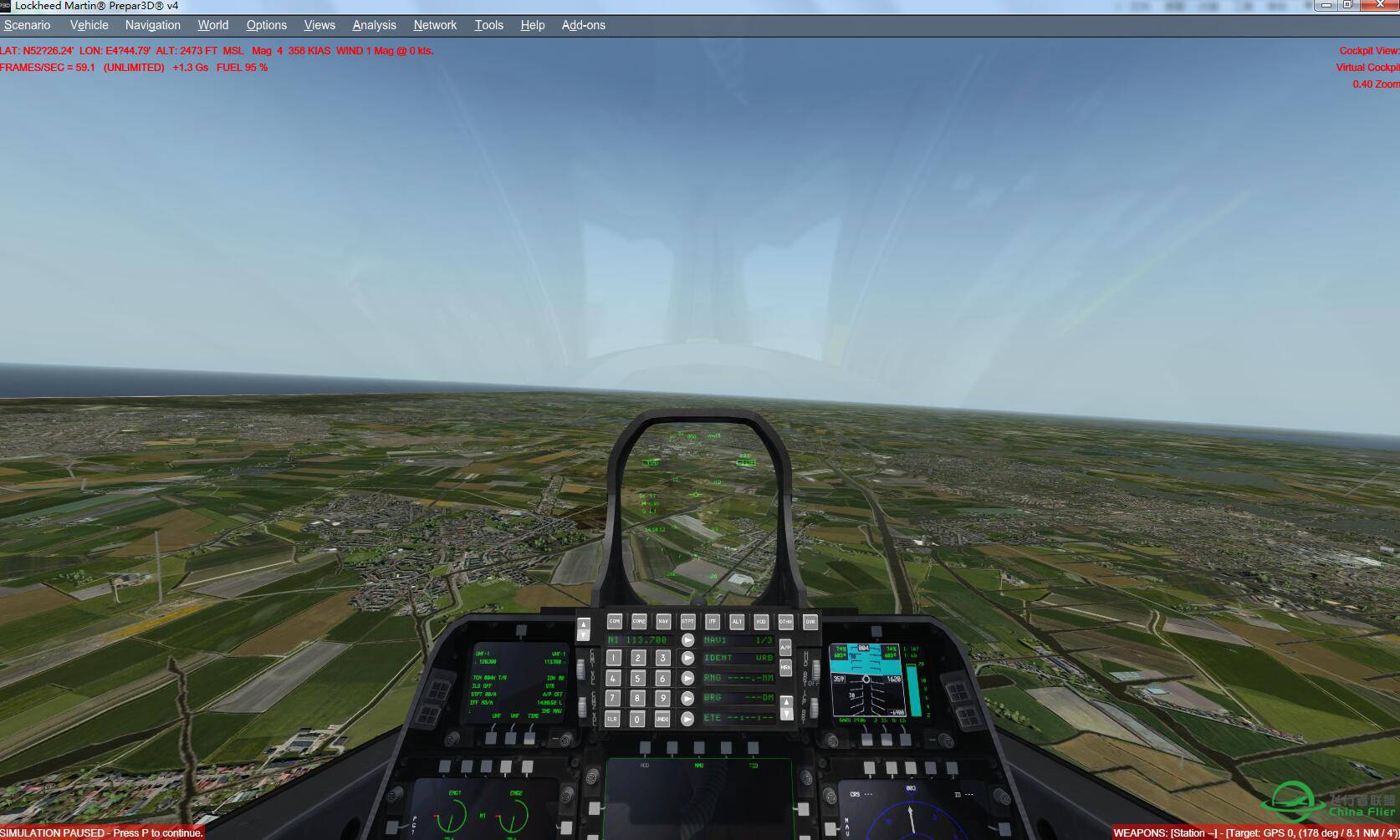 p3dV4在orbx 欧洲open LC下的夜景-2842 