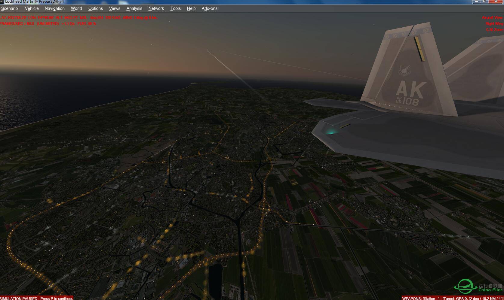 p3dV4在orbx 欧洲open LC下的夜景-2961 