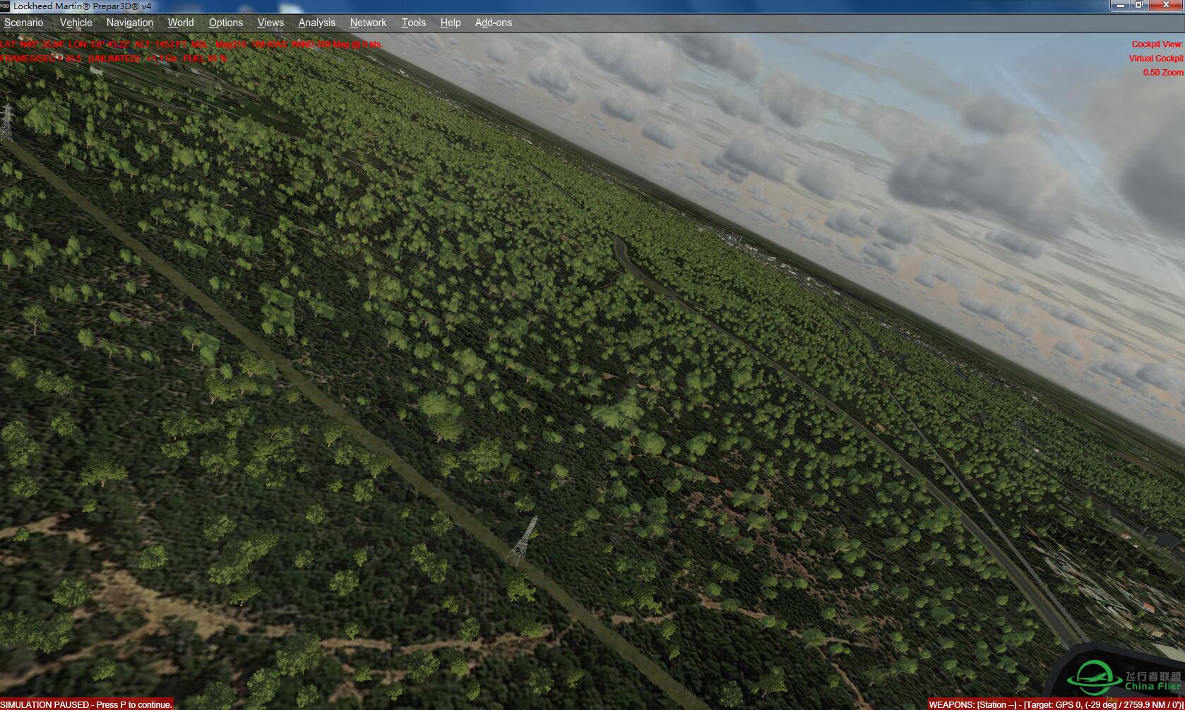 p3d v4插件机场 米兰马尔彭萨与罗马钱皮诺效果图-5811 