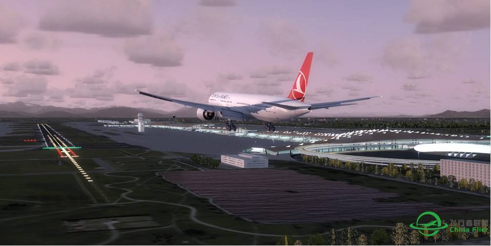 最新版PMDG777  P3D V4版降北京36R-300 