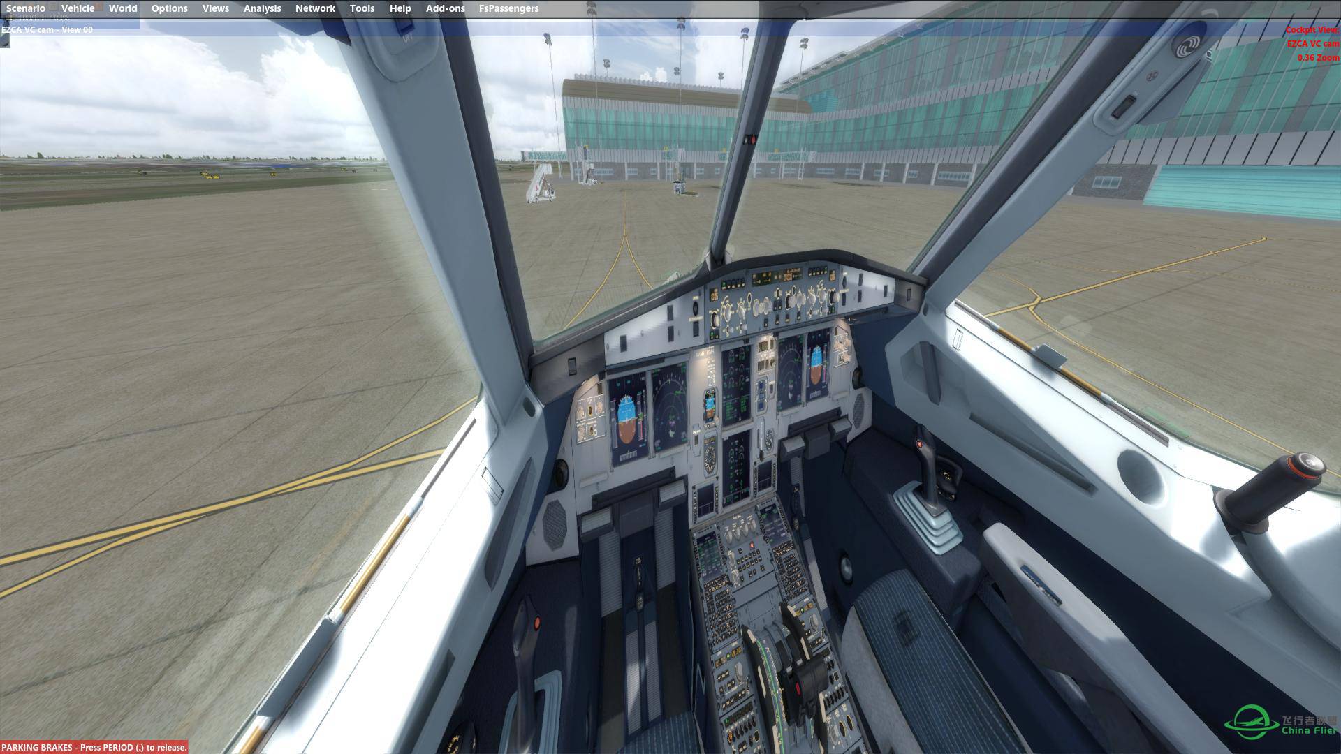 请问一下P3D的视角出现异常，请问怎么解决？-2565 