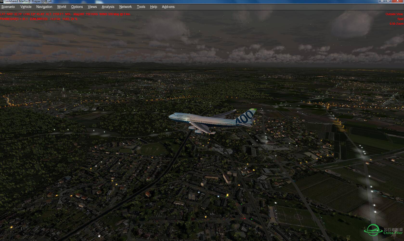 空中女王畅游米兰-1223 