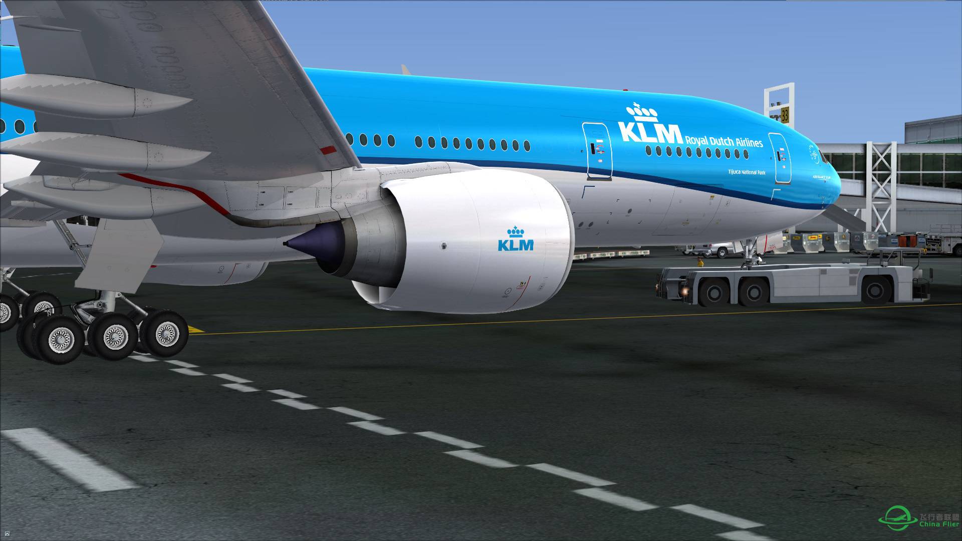 [PMDG777] KLM642 纽约JFK-阿姆斯特丹AMS-5324 