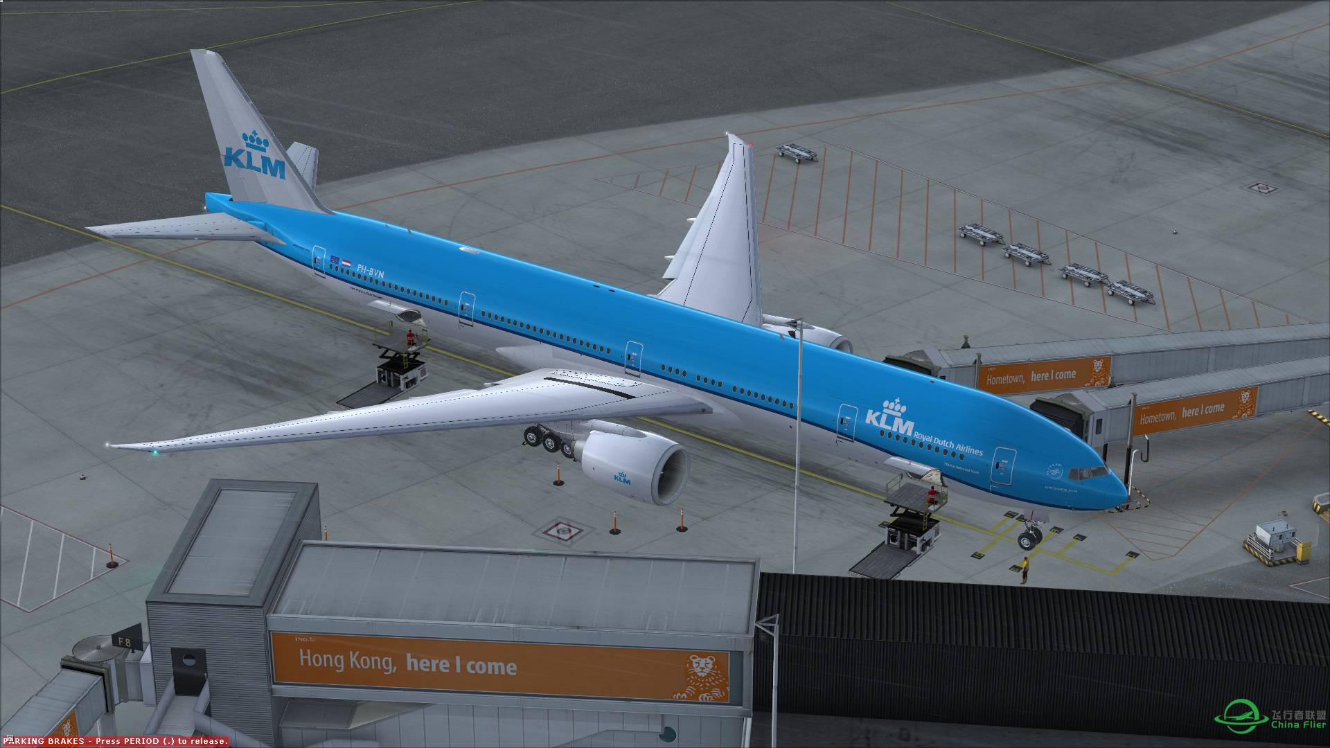 [PMDG777] KLM642 纽约JFK-阿姆斯特丹AMS-4310 