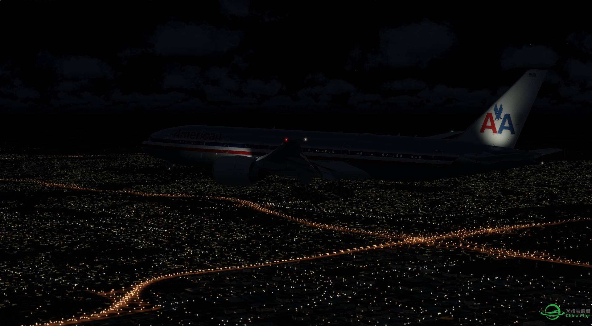 颠覆你对P3D的认知——ORBX+OLC+VECTOR极致夜景-2448 