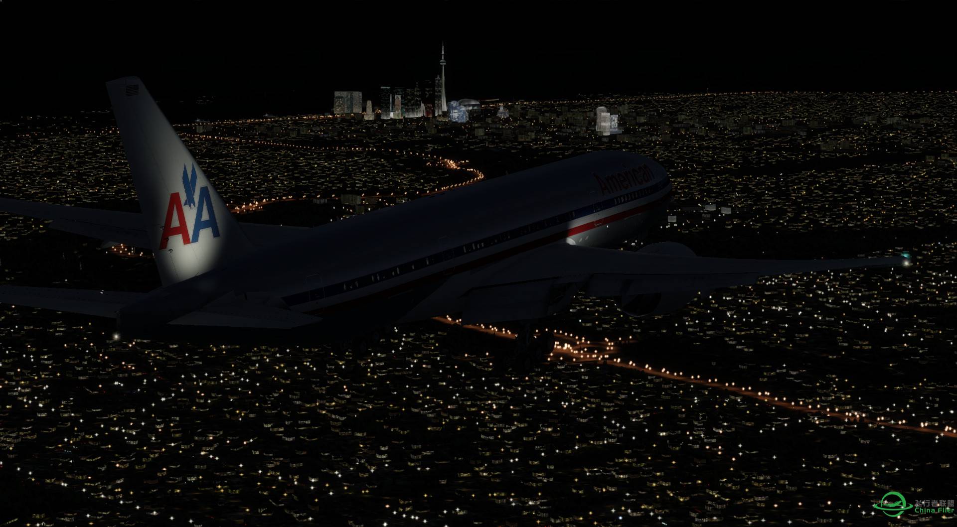 颠覆你对P3D的认知——ORBX+OLC+VECTOR极致夜景-4160 