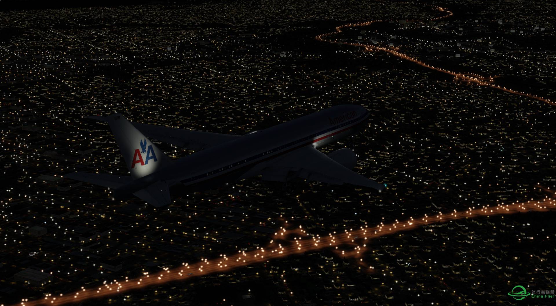 颠覆你对P3D的认知——ORBX+OLC+VECTOR极致夜景-5615 