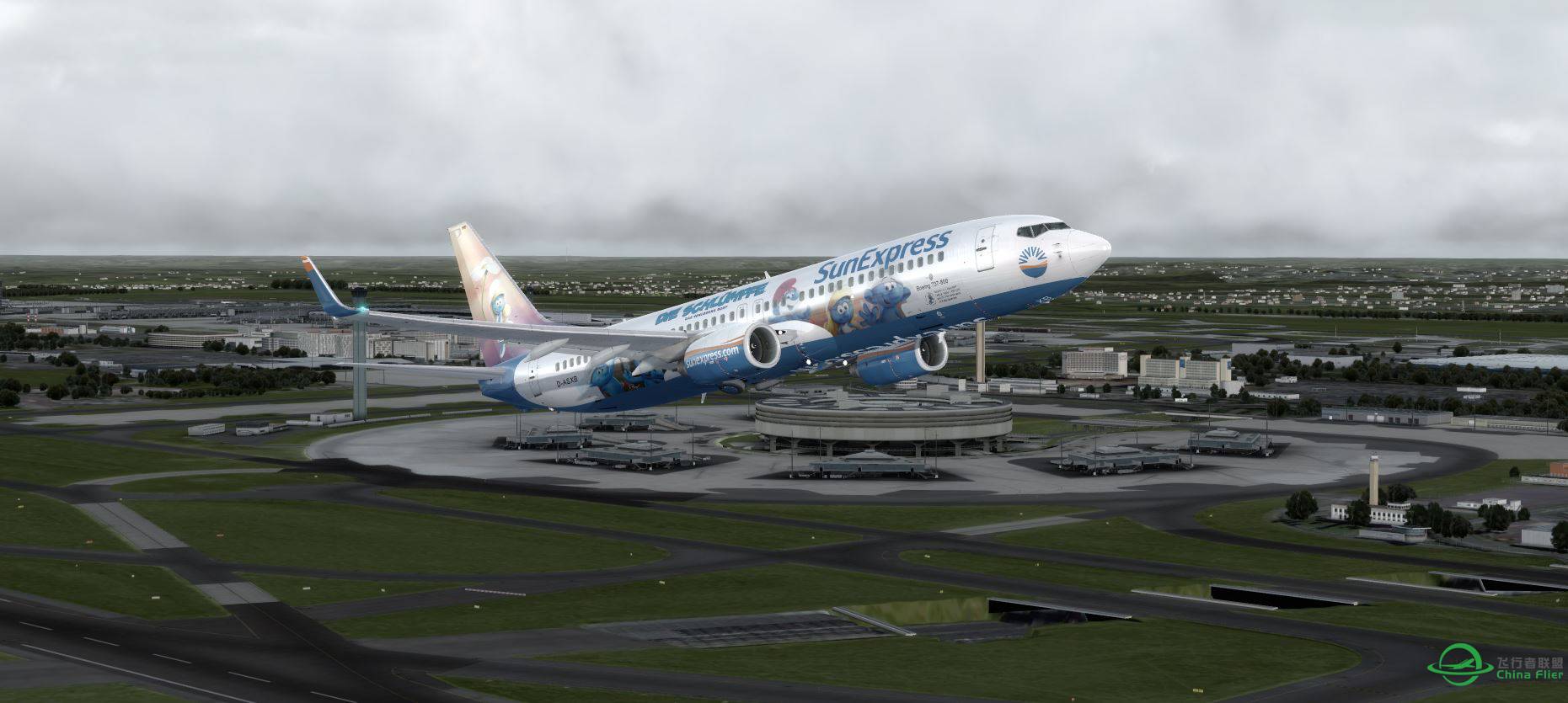 B737 SunExpress @ LFPG-1504 