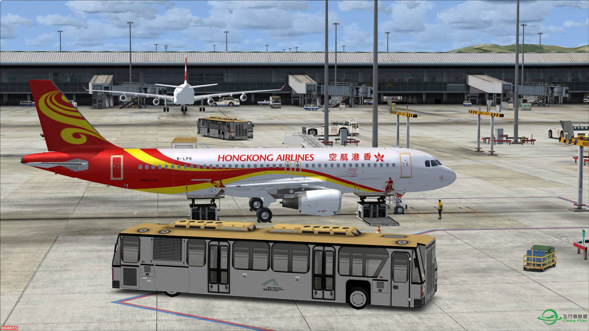 【FSLAB A320X涂装预告】海航集团香港航空B-LPK-3272 