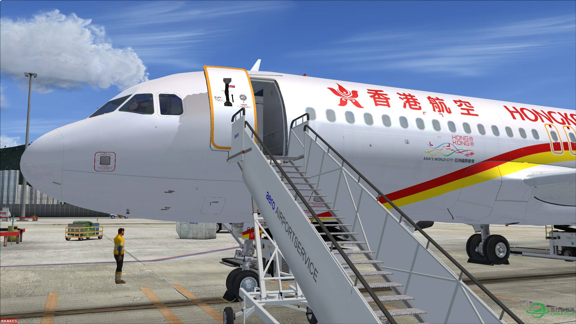 【FSLAB A320X涂装预告】海航集团香港航空B-LPK-5509 