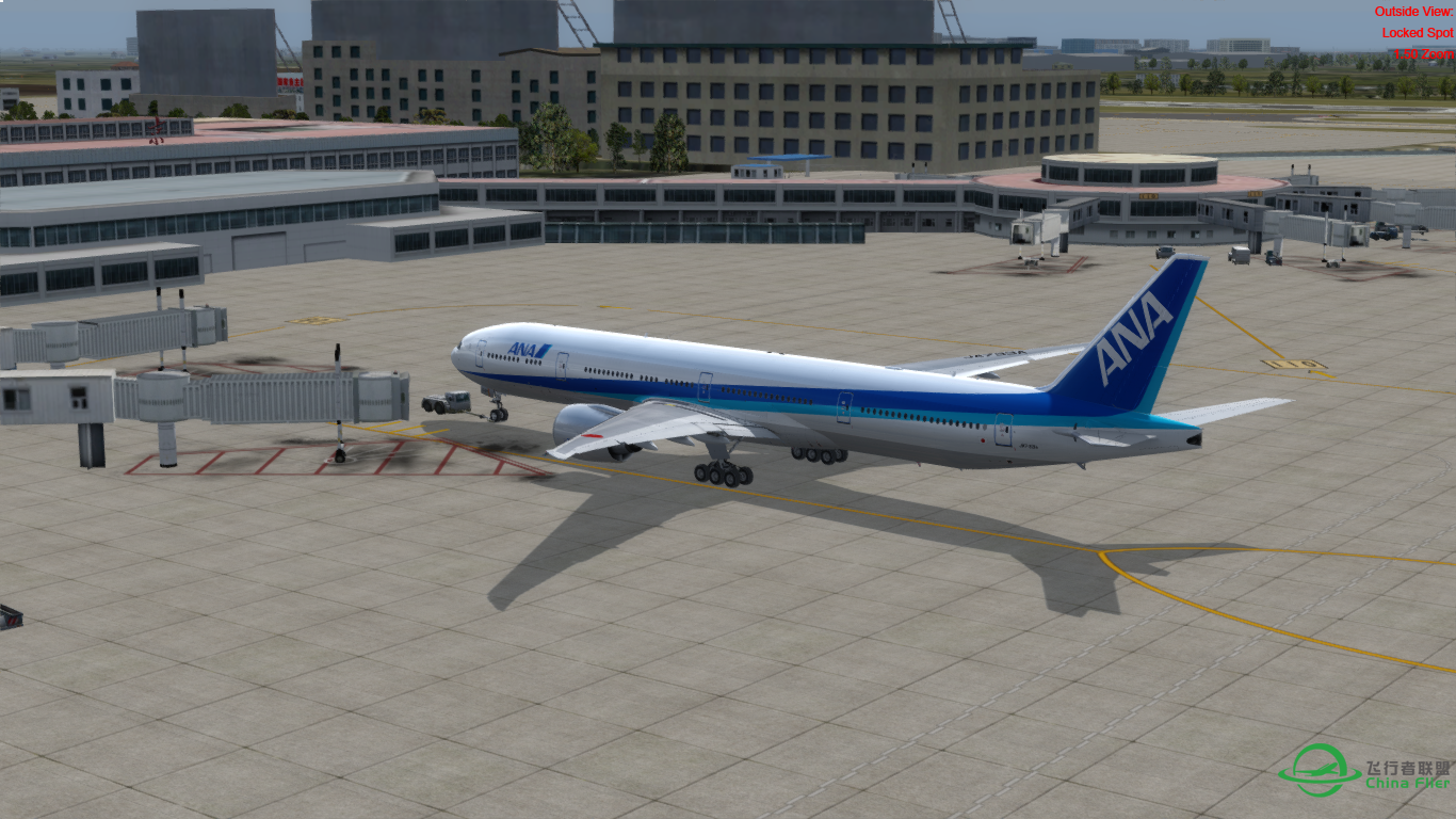 [P3DV4] 全日空777 北京首都-东京成田-7924 