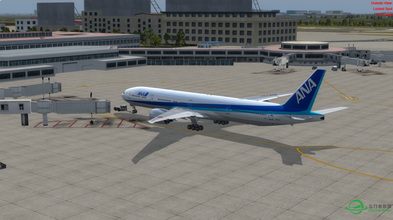 [P3DV4] 全日空777 北京首都-东京成田-5669 