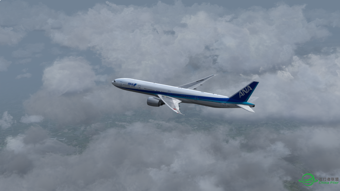 [P3DV4] 全日空777 北京首都-东京成田-3553 