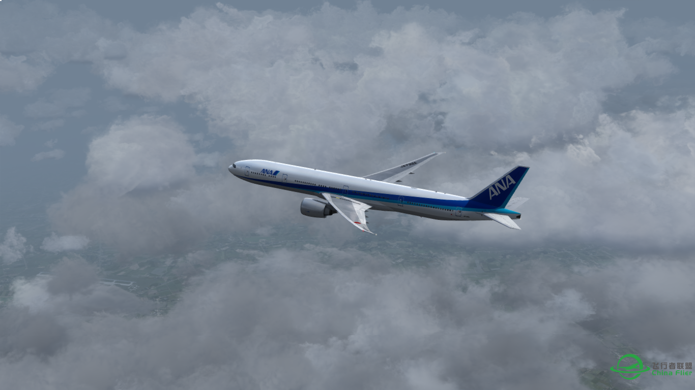 [P3DV4] 全日空777 北京首都-东京成田-4044 