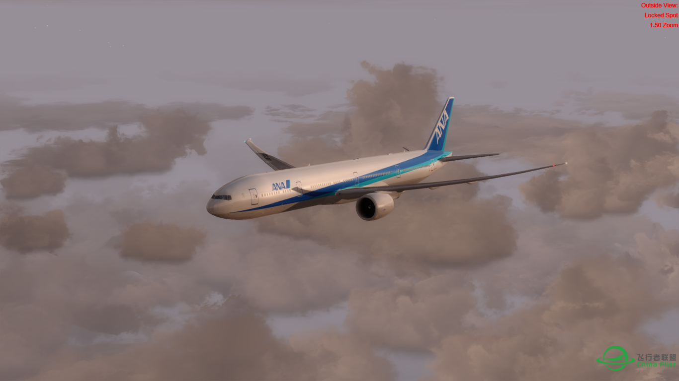 [P3DV4] 全日空777 北京首都-东京成田-9888 