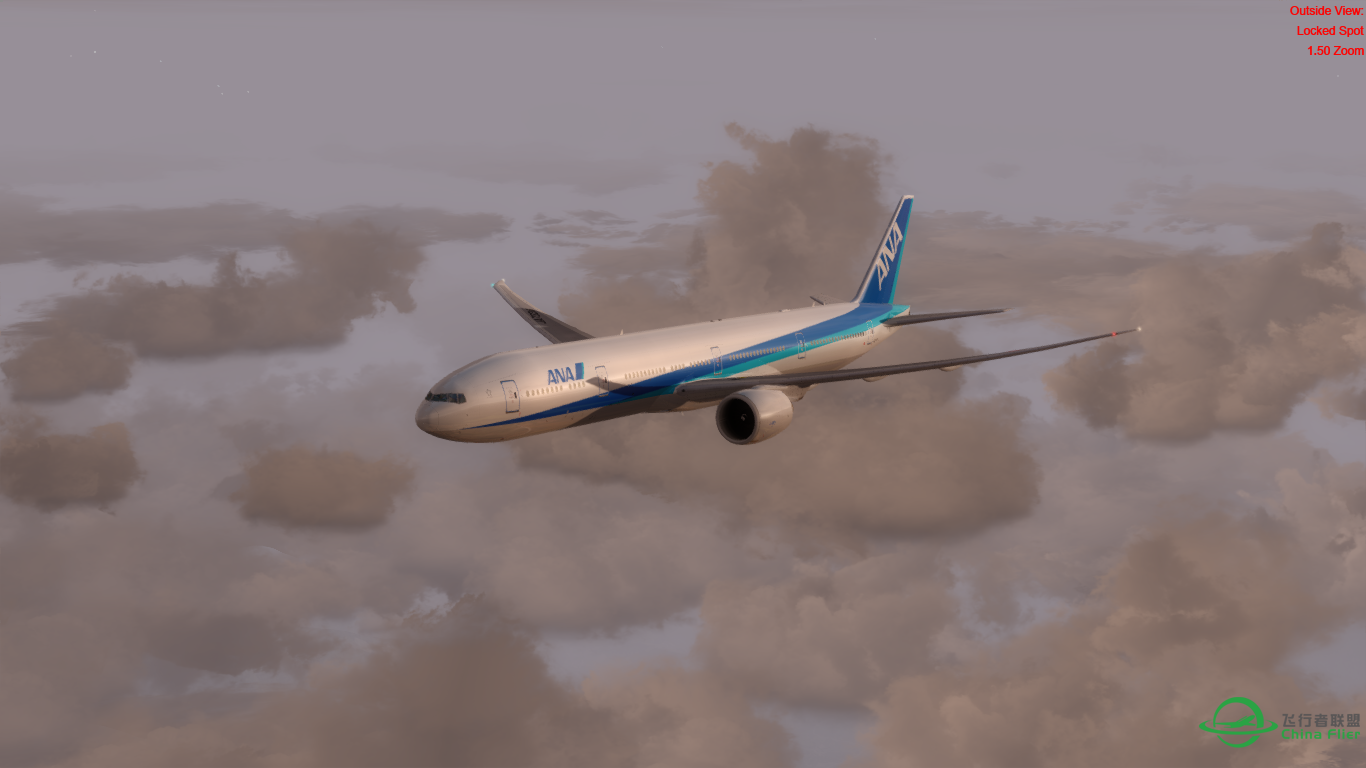 [P3DV4] 全日空777 北京首都-东京成田-3930 