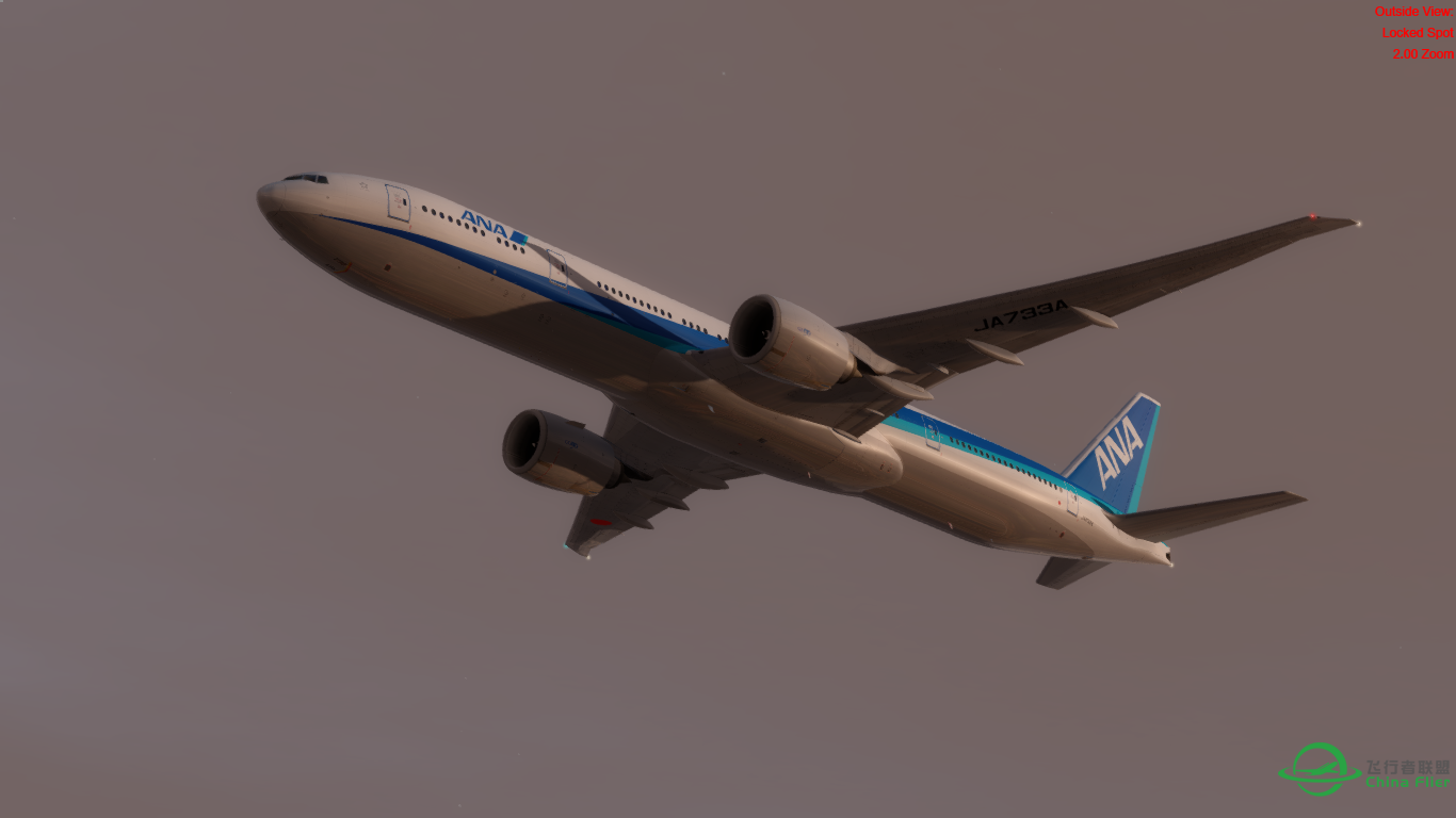 [P3DV4] 全日空777 北京首都-东京成田-3761 