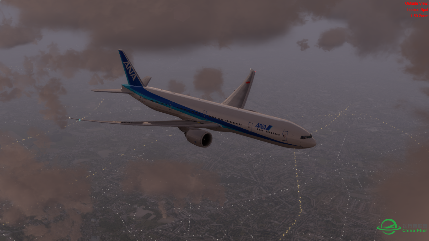 [P3DV4] 全日空777 北京首都-东京成田-1787 