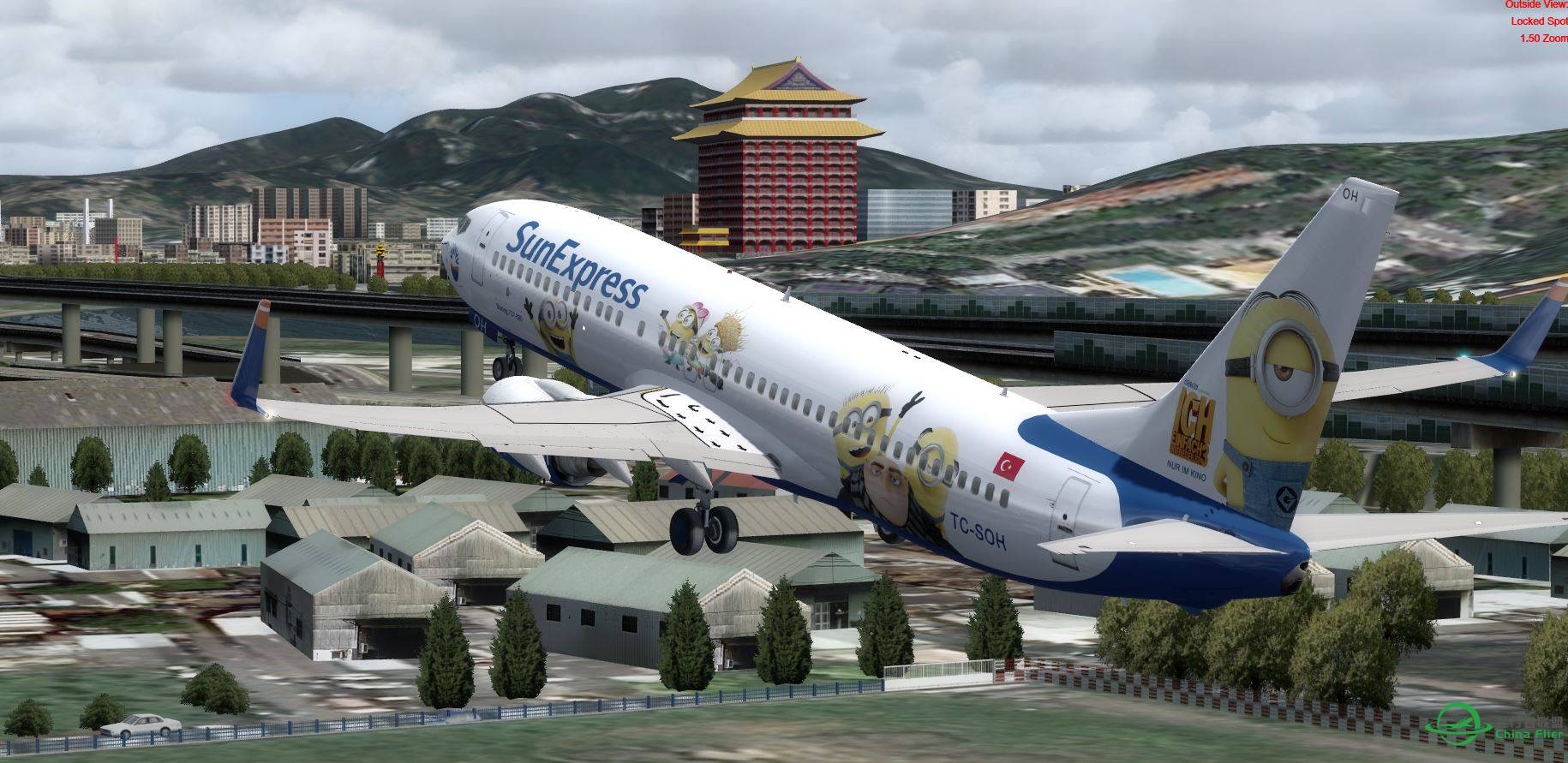 B737-800 SunExpress @ Taipei RCSS-3855 