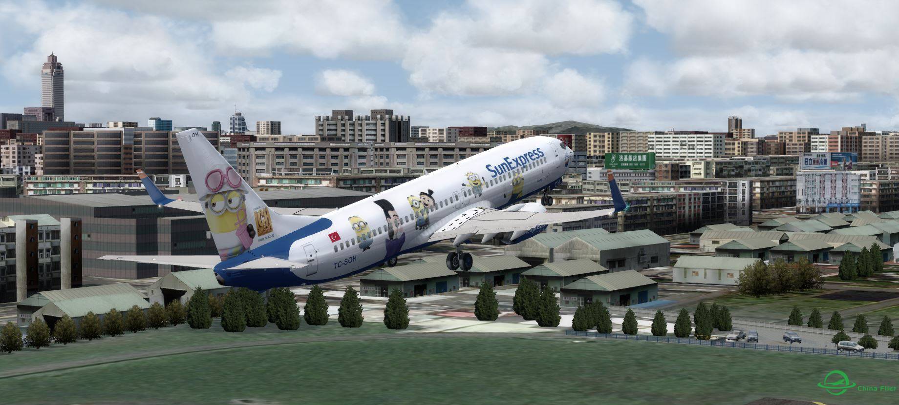 B737-800 SunExpress @ Taipei RCSS-2067 