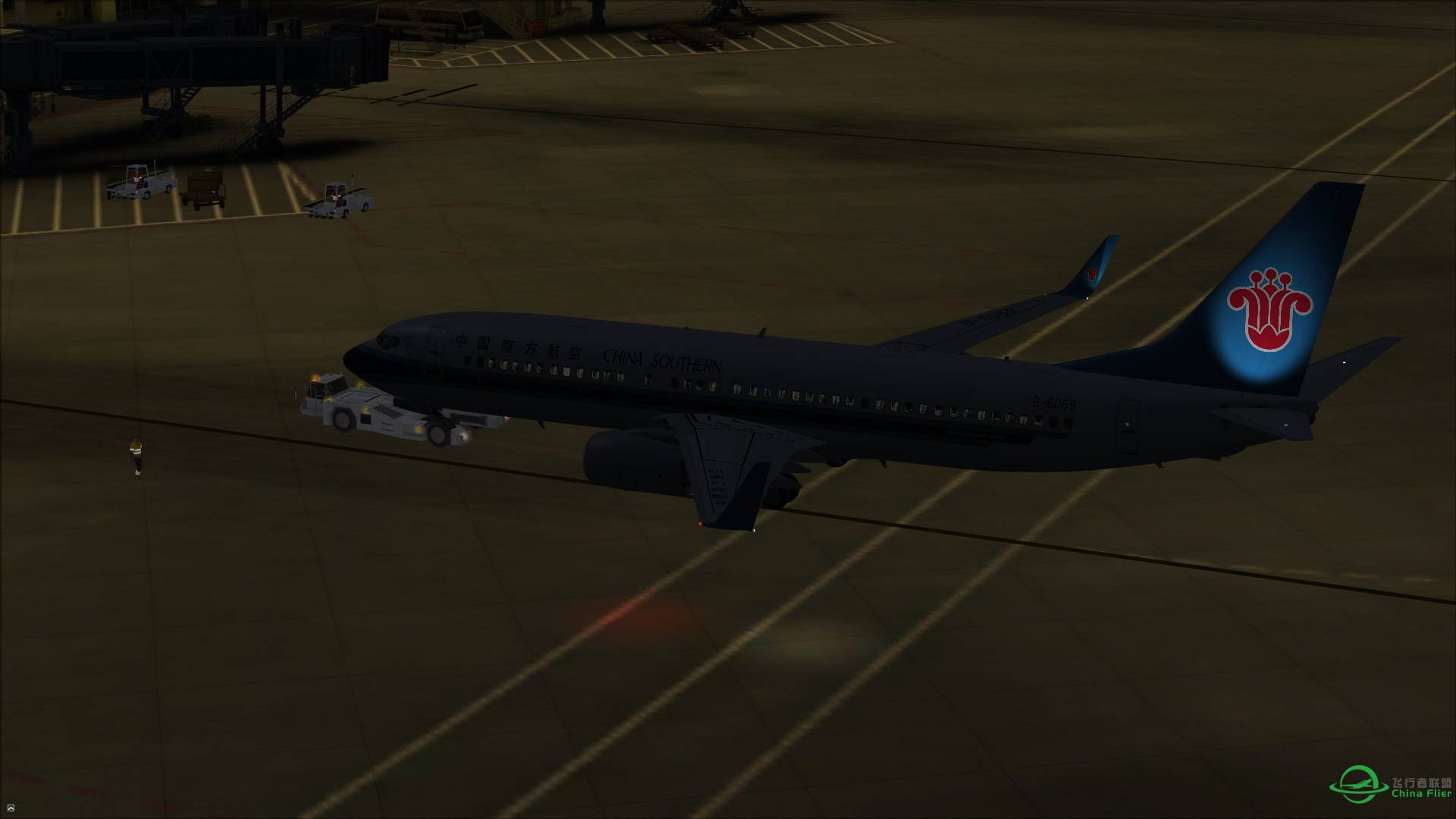 深夜旅游航班 CZ625-3759 