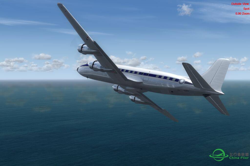 PMDG DC -6涂装制作进度----机身完工-8948 