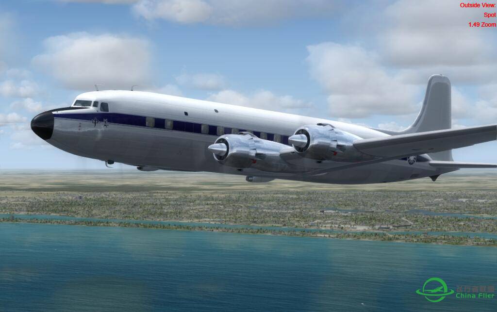 PMDG DC -6涂装制作进度----机身完工-2291 