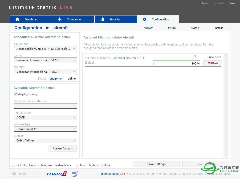 正版Ultimate traffic live 飞机都不动-6500 