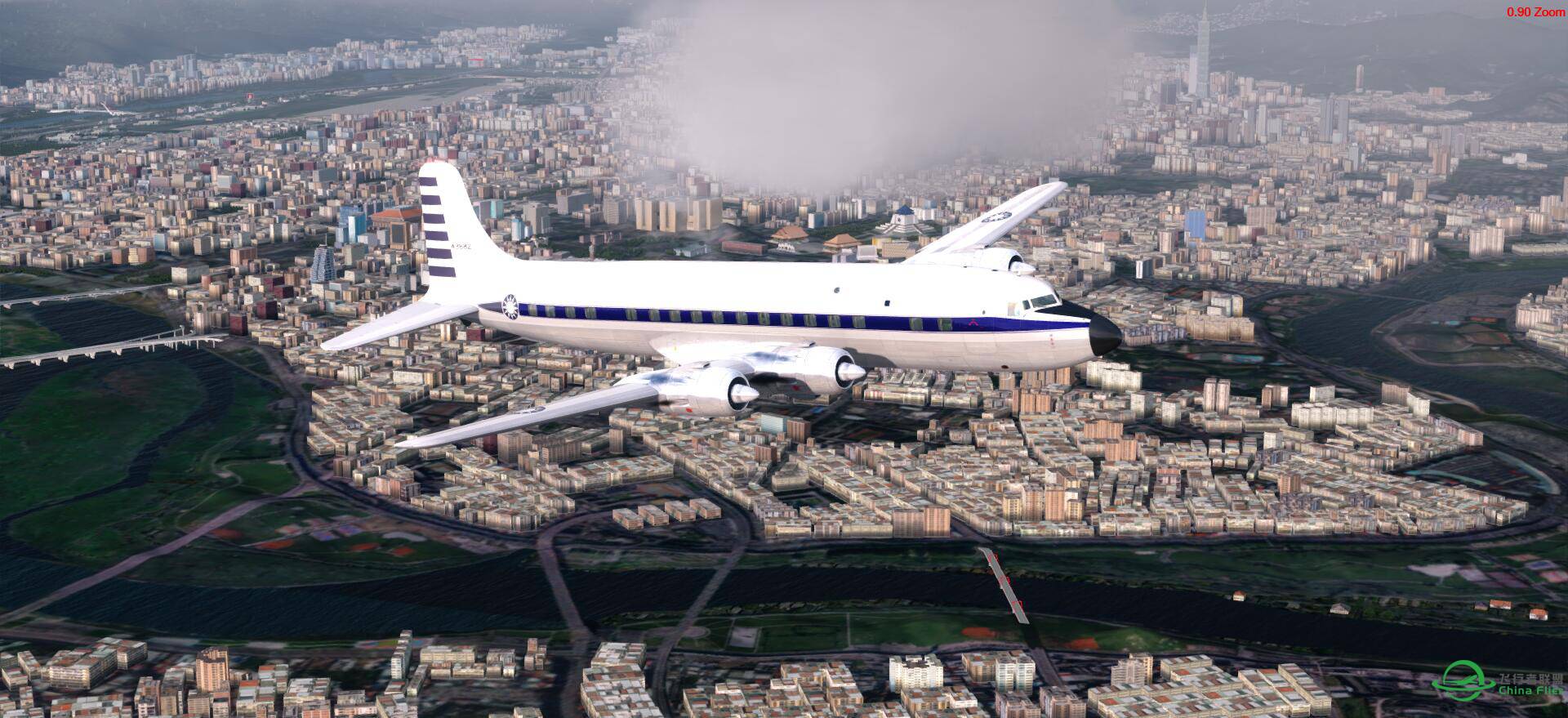 PMDG DC-6A/C-118A 中国国军43682号-2133 