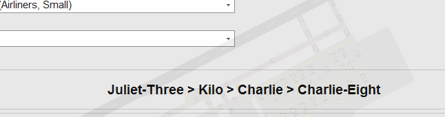 利用AivlaSoft EFB 显示飞机滑行道的走向-3562 