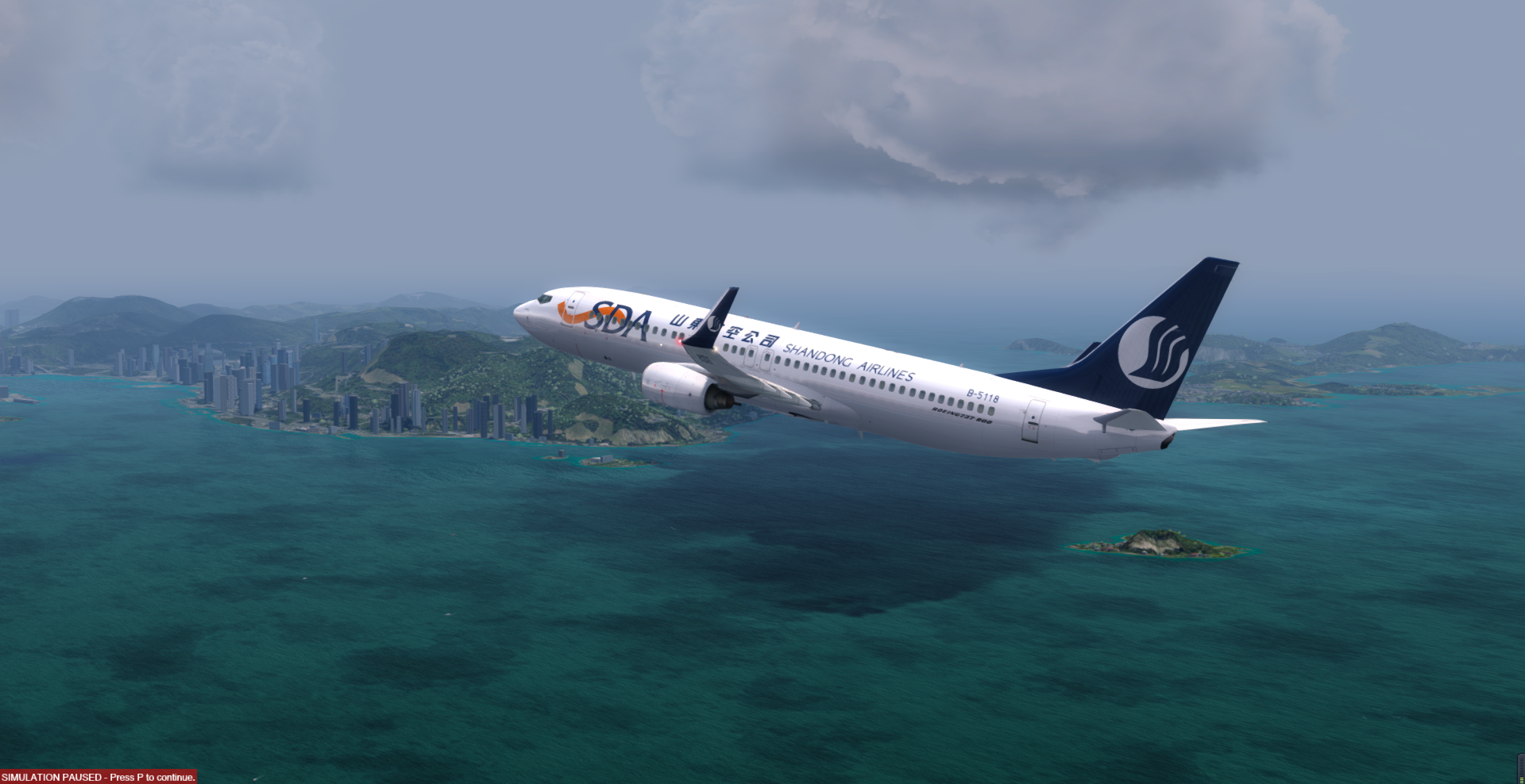 RCTP 侧风降落 好飘啊-7702 