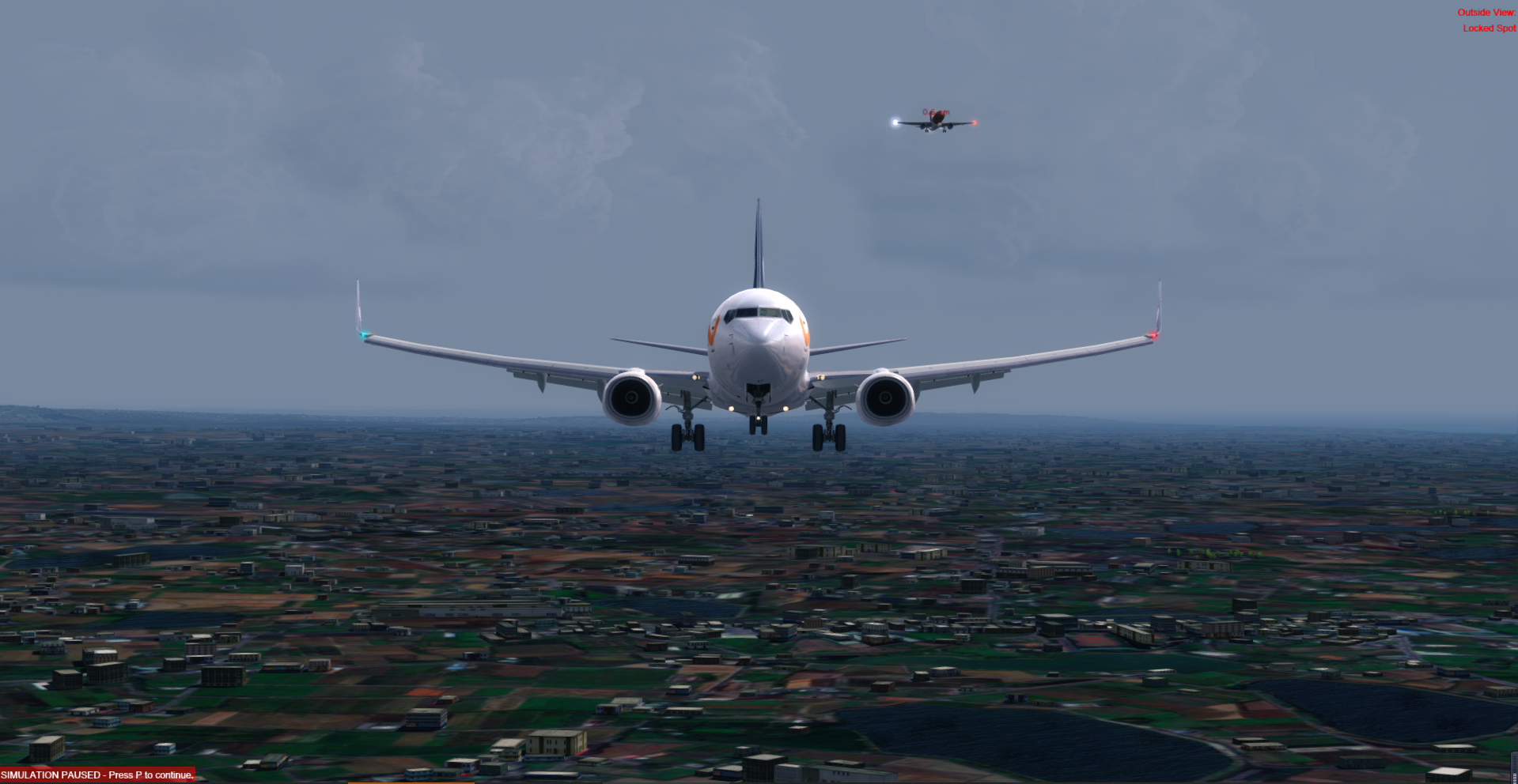 RCTP 侧风降落 好飘啊-7633 