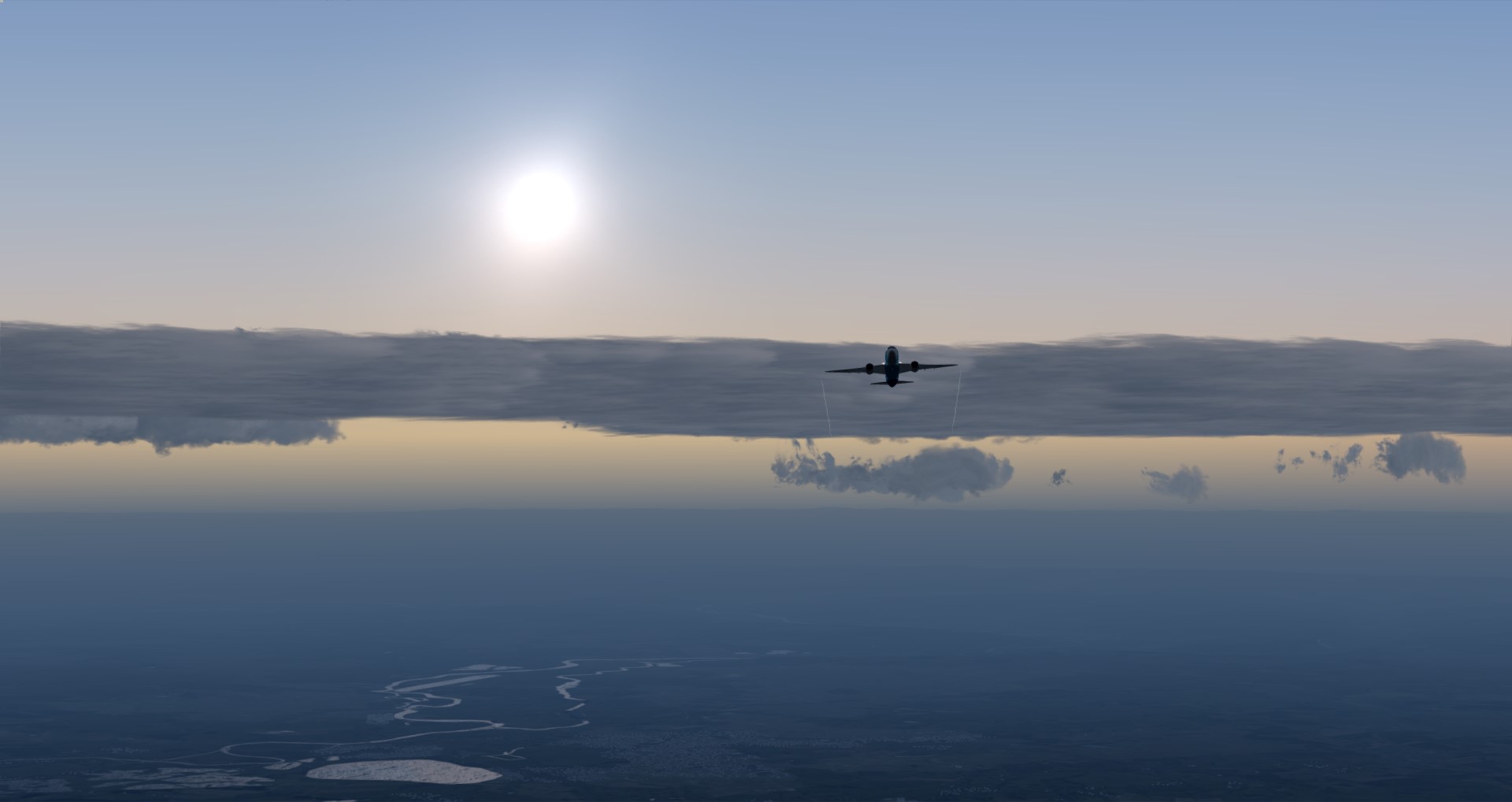 P3D V4 787南航B-2733 EGLL-ZGGG-6821 